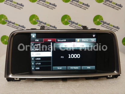 2016 - 2018 Kia Optima OEM Navigation XM AM FM Radio Display Screen CAR PLAY w/ BEZEL 96560 D5450WK, 96560D5450WK, 96560-D5450WK