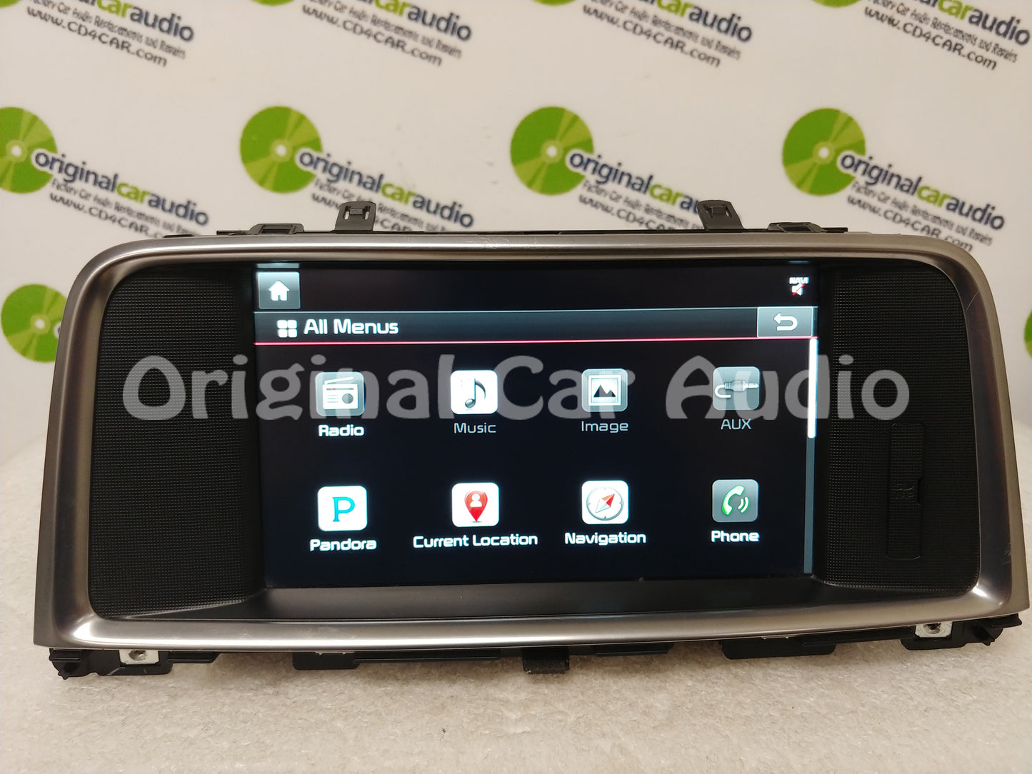 2016 - 2018 Kia Optima OEM Navigation XM AM FM Radio Display Screen CAR PLAY w/ BEZEL 96560 D5450WK, 96560D5450WK, 96560-D5450WK