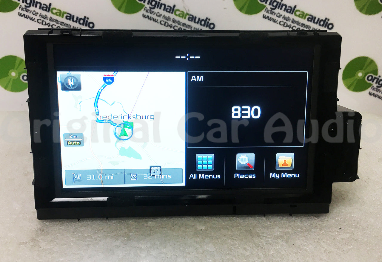 Refurbished 2016 - 2018 Kia Optima OEM JBL Navigation XM AM FM Radio Display Screen w/ CAR PLAY
