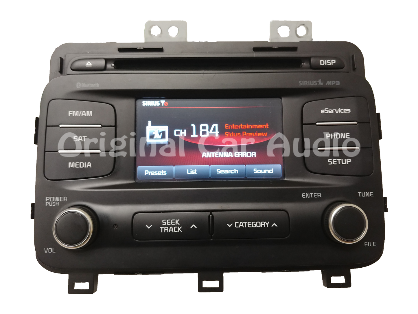 2014 - 2015 Kia Optima OEM UVO Single CD Multi Media Bluetooth Sat Radio Receiver