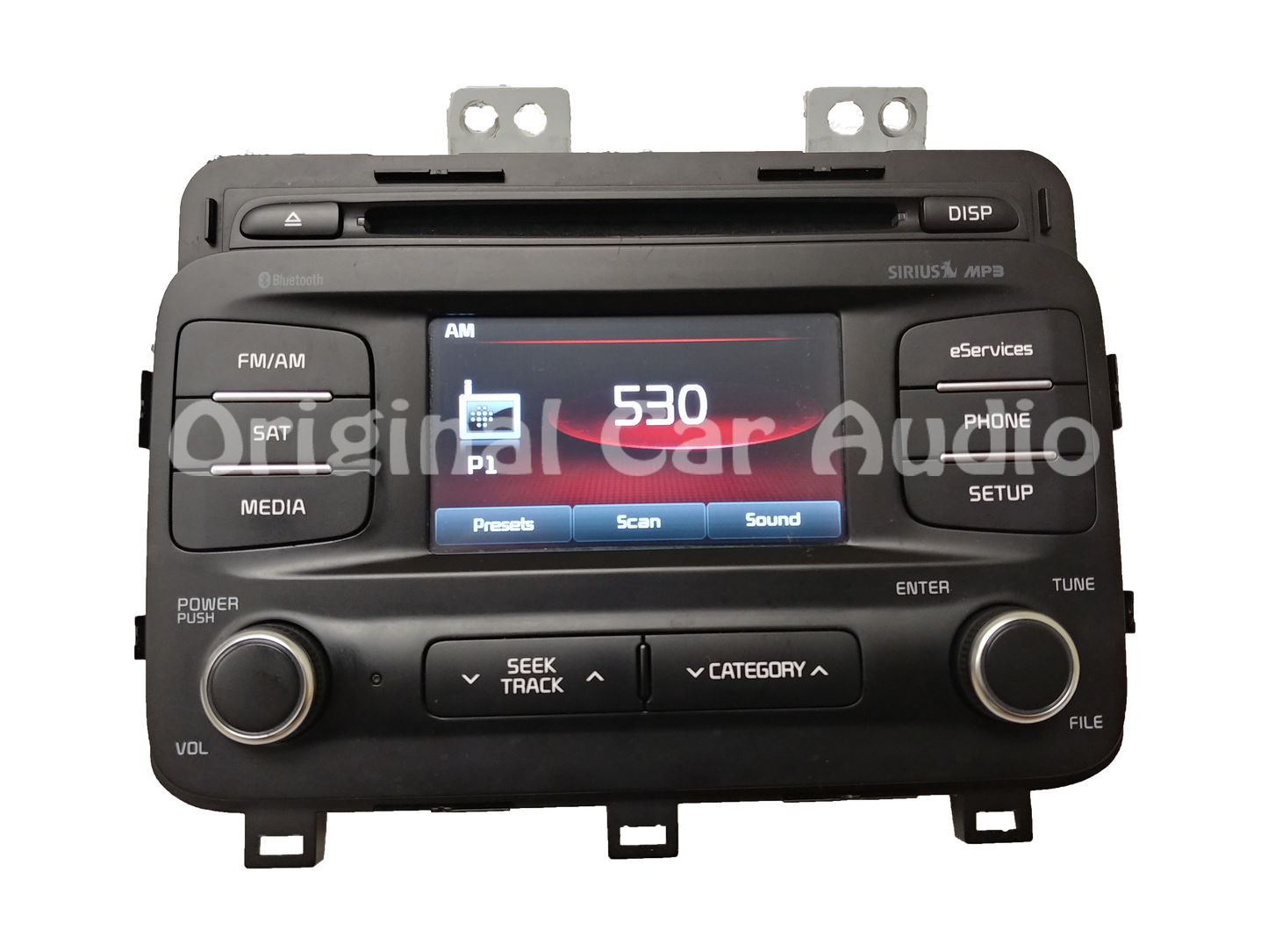 2014 - 2015 Kia Optima OEM UVO Single CD Multi Media Bluetooth Sat Radio Receiver