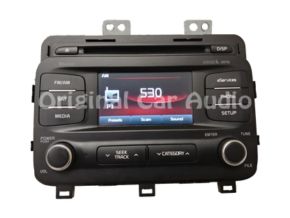 2014 - 2015 Kia Optima OEM UVO Single CD Multi Media Bluetooth Sat Radio Receiver