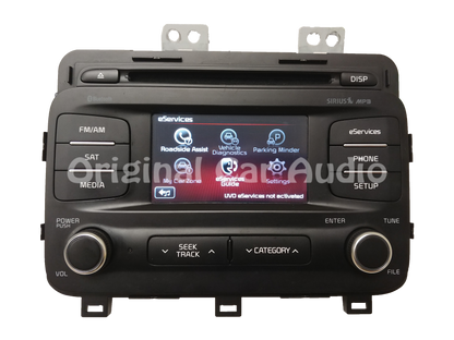 2014 - 2015 Kia Optima OEM UVO Single CD Multi Media Bluetooth Sat Radio Receiver