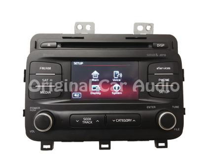 2014 - 2015 Kia Optima OEM UVO Single CD Multi Media Bluetooth Sat Radio Receiver