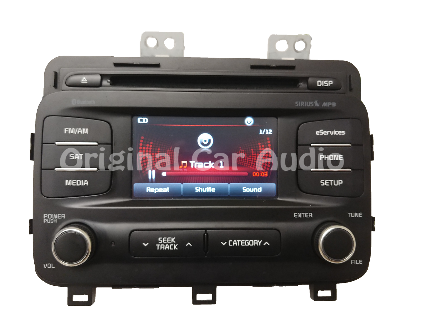 2014 - 2015 Kia Optima OEM UVO Single CD Multi Media Bluetooth Sat Radio Receiver