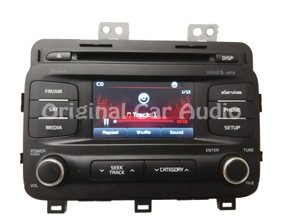 2014 - 2015 Kia Optima OEM UVO Single CD Multi Media Bluetooth Sat Radio Receiver