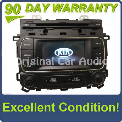 2014 - 2017 Kia Forte OEM Single CD Touch Screen AM FM SAT Radio Receiver