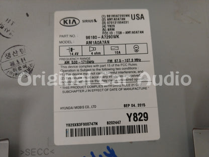 2014 - 2017 Kia Forte OEM Single CD Touch Screen AM FM SAT Radio Receiver
