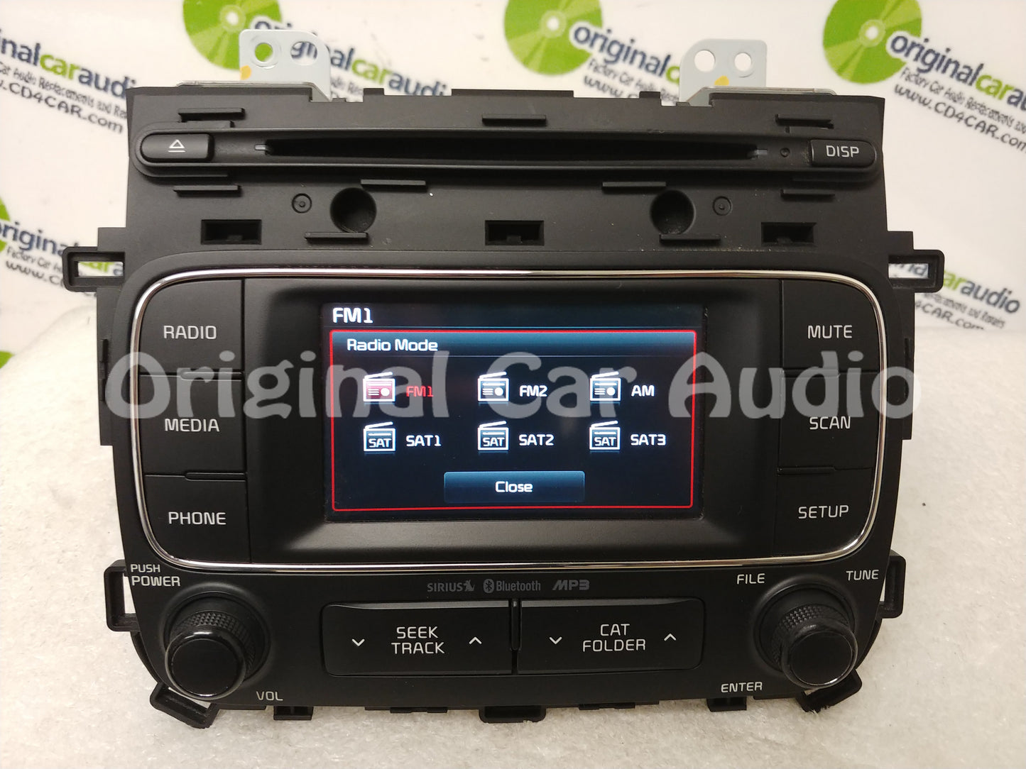 2014 - 2017 Kia Forte OEM Single CD Touch Screen AM FM SAT Radio Receiver