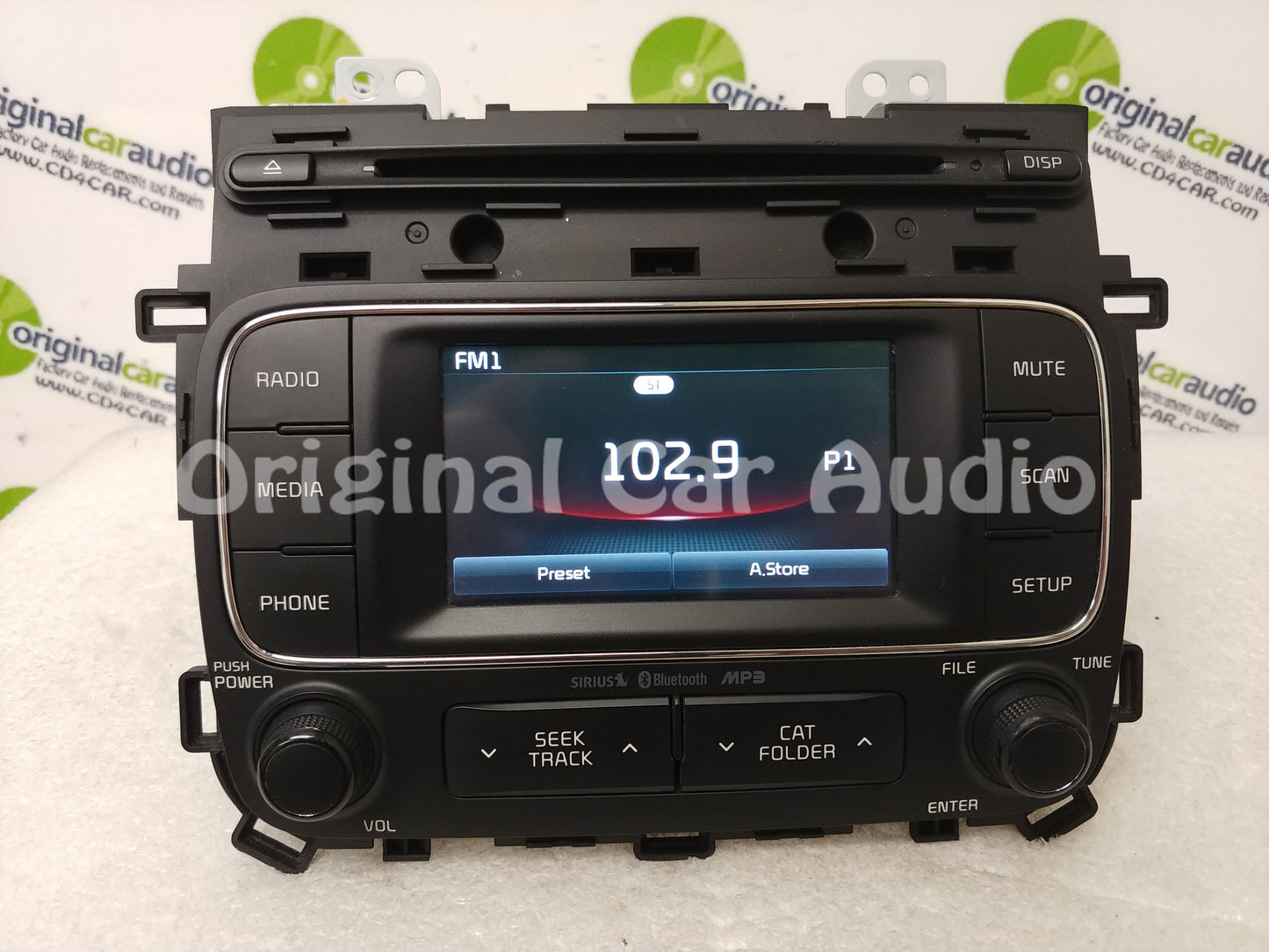 2014 - 2017 Kia Forte OEM Single CD Touch Screen AM FM SAT Radio Receiver