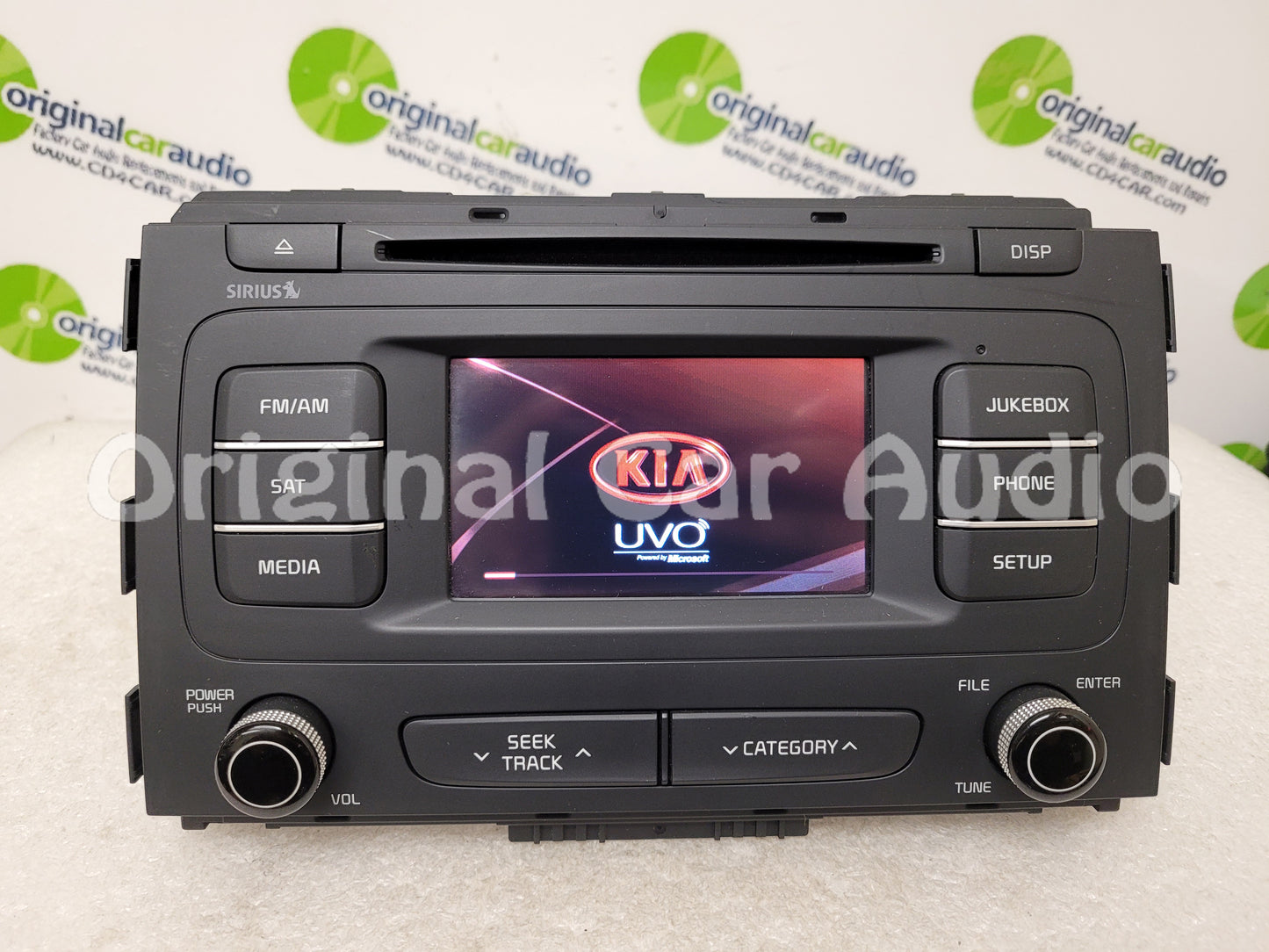 2015 - 2018 Kia Sedona OEM UVO Touch Screen Single CD Multimedia Radio