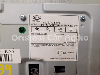 2015 Kia K900 OEM Navigation Information Display Screen