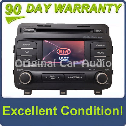 2014 - 2016 Kia Optima OEM UVO AM FM XM HD Radio Infinity Sound CD Player