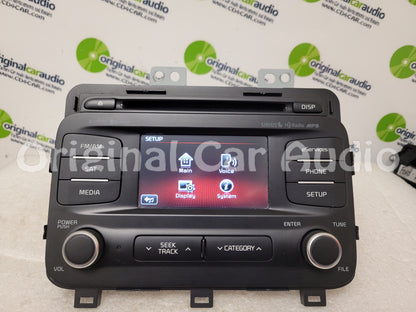 2014 - 2016 Kia Optima OEM UVO AM FM XM HD Radio Infinity Sound CD Player