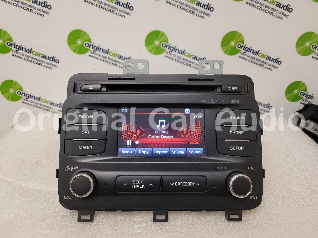 Reman 2014 - 2016 Kia Optima OEM AM FM XM HD Radio Infinity Sound CD Player