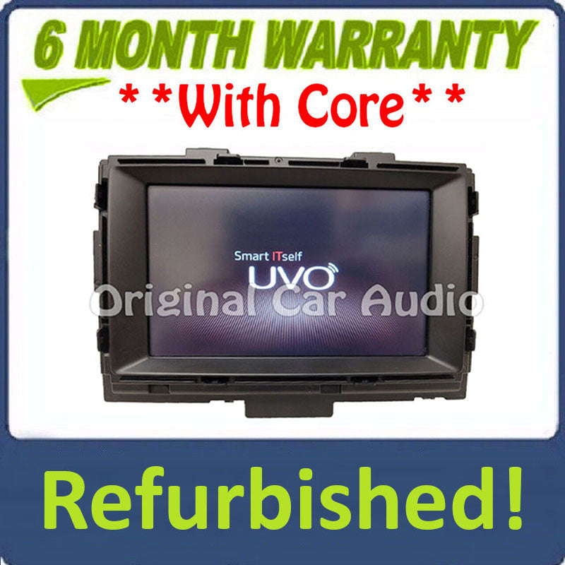 Refurbished 2016-2019 Kia Sportage OEM AM FM Multi Media Android Auto Apple Car Play Radio