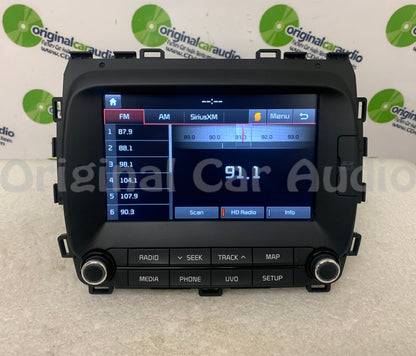 2017 - 2018 Kia Forte OEM UVO Touch Screen Multi Media Navigation Radio Receiver