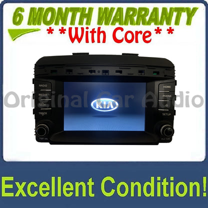 2019 - 2020 Kia Sorento OEM Apple CarPlay Multi Media Radio Receiver Display Screen