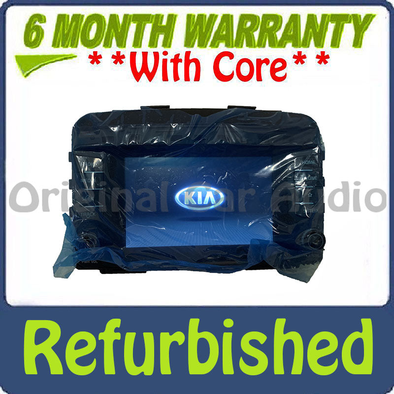 Refurbished 2019 - 2020 Kia Sorento OEM Apple CarPlay Multi Media Radio Receiver Display Screen