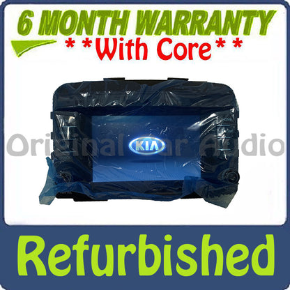 Refurbished 2019 - 2020 Kia Sorento OEM Apple CarPlay Multi Media Radio Receiver Display Screen