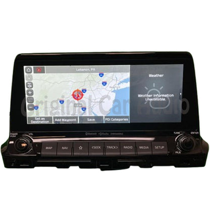 2022 Kia Seltos OEM Navigation Bluetooth XM HD Radio Touch Screen Display Receiver - Analog