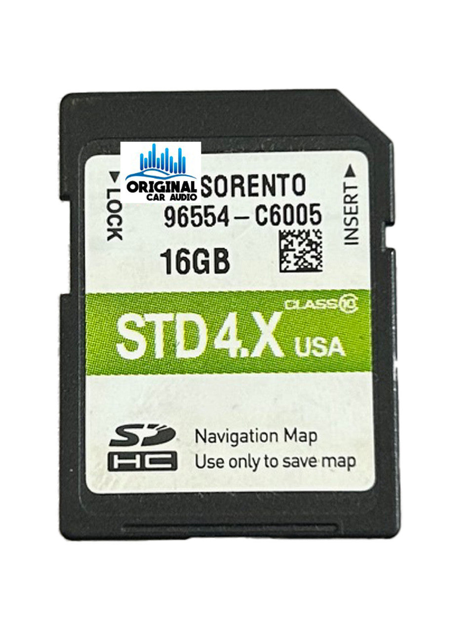 2016 - 2017 Sorento OEM GPS Navigation Memory Factory STD 4.X SD Card U.S Map 96554-C6005