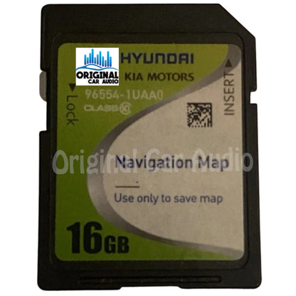 2014 Kia Sorento OEM Navigation Maps SD Card STD 1UAA0