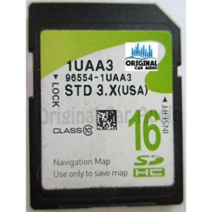 2015 Kia Sorento OEM Navigation Maps SD Card STD 1UAA3