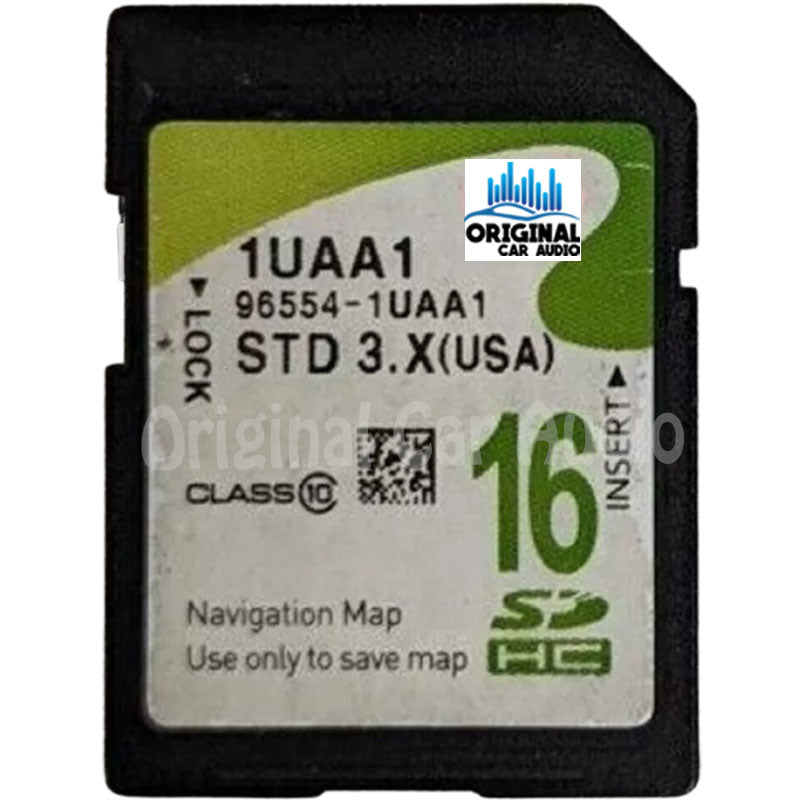 2014 Kia Sorento OEM Navigation Maps SD Card STD 3.X 1UAA1