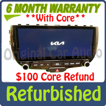 New Screen 2023 - 2025 Kia Soul OEM Multi Media Navigation GPS Car Play Android Auto Touch Screen Display Monitor XM Radio Receive