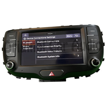 New Screen 2023- 2024 Kia Soul OEM Radio Stereo 8" AM FM Audio Receiver Display Screen 96160-K0EA0WK
