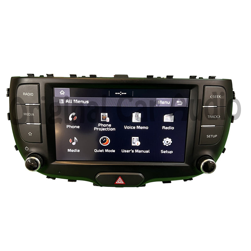 New Screen 2023- 2024 Kia Soul OEM Radio Stereo 8" AM FM Audio Receiver Display Screen 96160-K0EA0WK