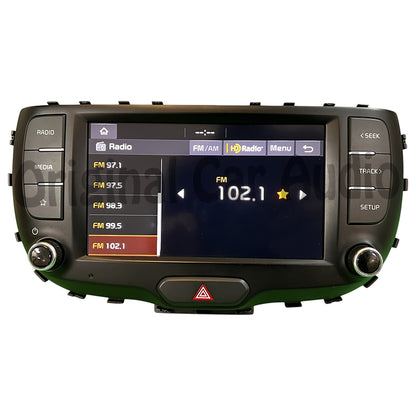 New Screen 2023- 2024 Kia Soul OEM Radio Stereo 8" AM FM Audio Receiver Display Screen 96160-K0EA0WK