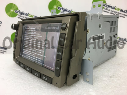 2006 - 2011 Hyundai Azera Veracruz OEM LG Navigation CD MP3 SAT Radio Beige
