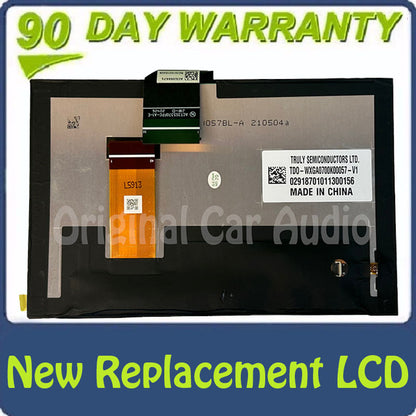 7" LCD Display Touch screen for Chrysler Radio TD0-WXGA0700K00033, TDO-WXGA0700K00057