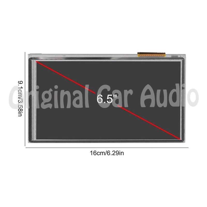 6.5" LCD Display Touch Screen Radio Navi For 2018 Subaru Outback Legacy 2019 WRX