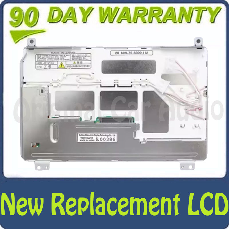 New Original 7 inch LCD Display TFD70W20 TFD70W21 TFD70W22 TFD70W23 TFD70W24 TFT Panel GPS Navigation