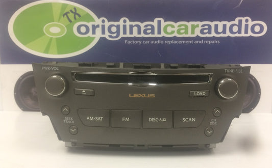 2009 Lexus IS250/350 OEM AM FM Radio CD Player Receiver P1821
