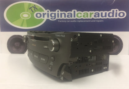 2009 Lexus IS250/350 OEM AM FM Radio CD Player Receiver P1821