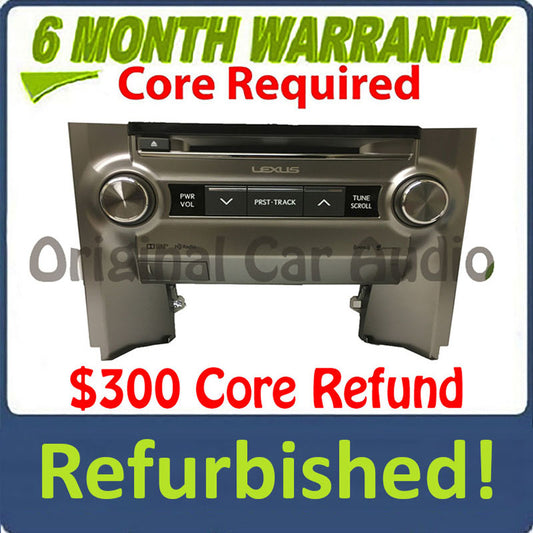 2014 - 2020 Lexus GX460 OEM Gracenote Navigation HD SAT Radio AM FM Stereo Receiver 100514, 100255, 100517, 100515, 100861