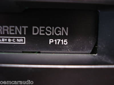 2000 - 2001 Lexus ES300 OEM AM FM Radio Tape Cassette Player Receiver P1715