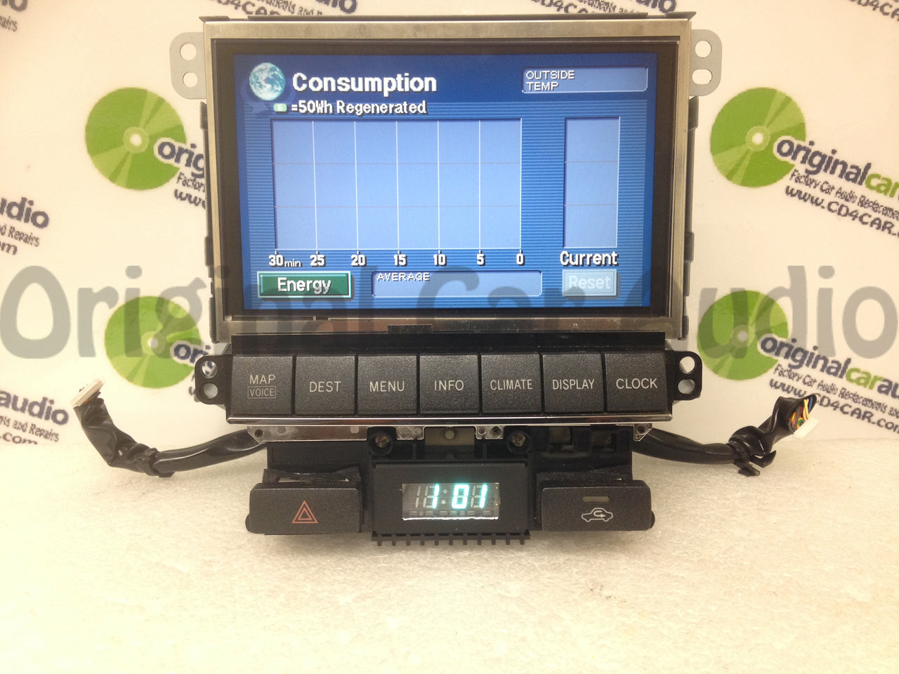 06 Lexus RX400h navigation GPS back up camera display screen 86110-48180