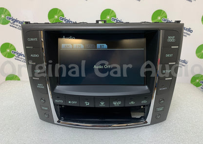 2010 2011 2012 Lexus IS250 IS350 OEM Navigation GPS and Display Screen Climate Control W/O CLOCK PANEL