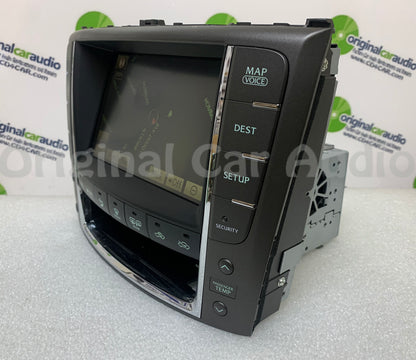 2010 2011 2012 Lexus IS250 IS350 OEM Navigation GPS and Display Screen Climate Control W/O CLOCK PANEL