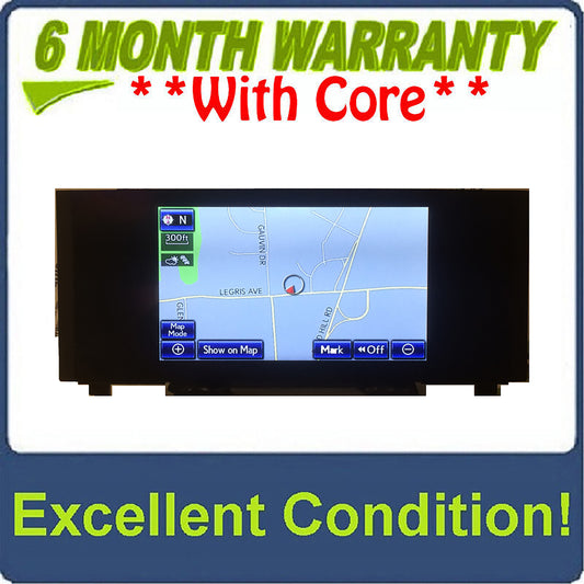 2014 - 2016 Lexus RC350 IS350 IS250 IS200T Navigation Radio Display Screen