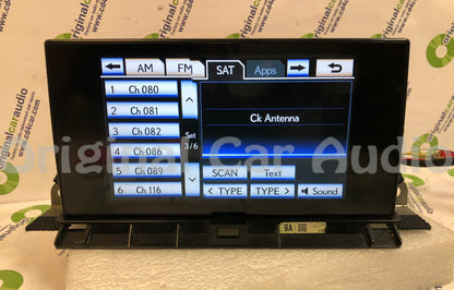 2015 - 2017 Lexus NX200t NX300h OEM Navigation Radio Display Screen