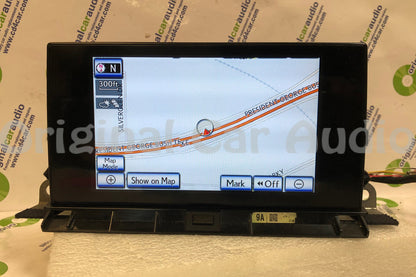 Reman 2015 - 2017 Lexus NX200t NX300h OEM Navigation Radio Display Screen