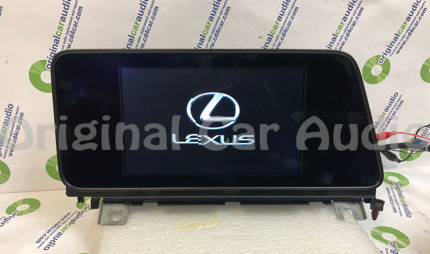 2016 - 2019 Lexus RX350 RX450H OEM Radio Navigation 8in Display Screen