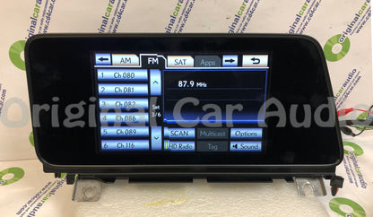 2016 - 2019 Lexus RX350 RX450H OEM Radio Navigation 8in Display Screen