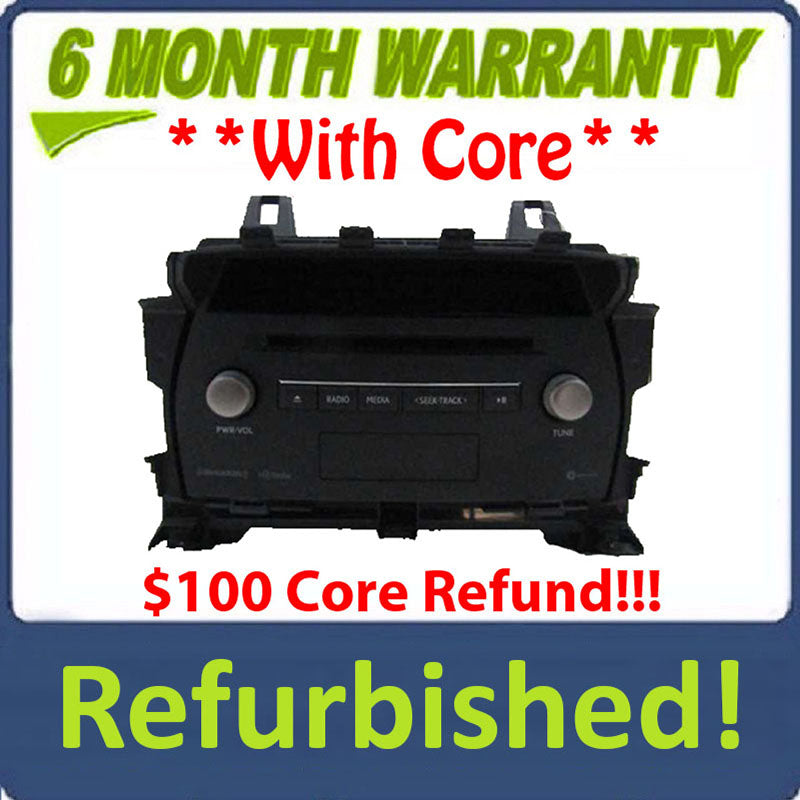2018-2019 Lexus NX300 AM FM CD Radio Receiver OEM